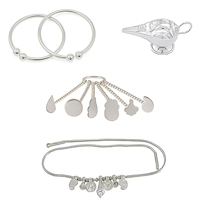 Sterling silver Gift set for Born Babies-(Anklet/Kolusu, Hip chain Sterling silver Gift set for Born Babies-(Anklet/Kolusu, Hip chain