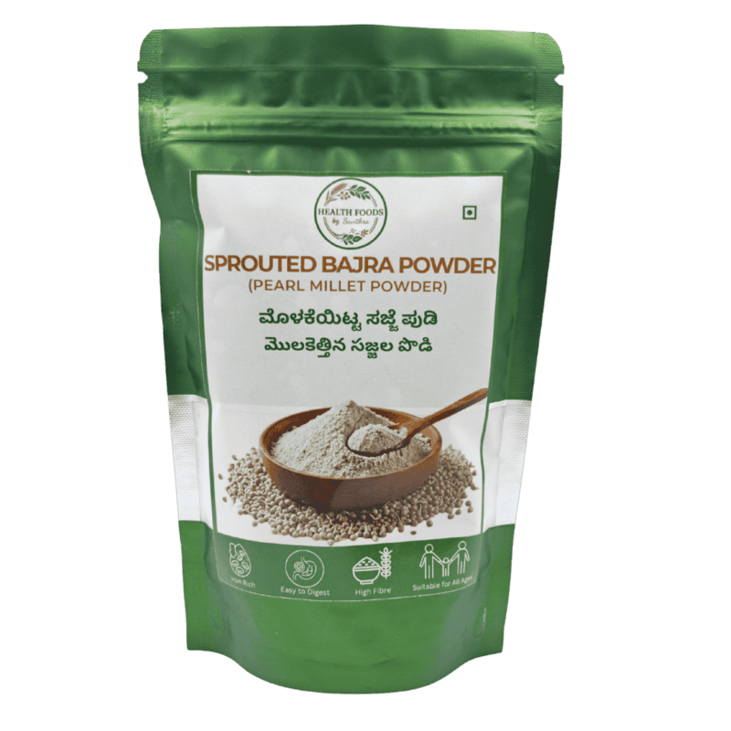 Sprouted Pearl Millet (Bajra) Powder