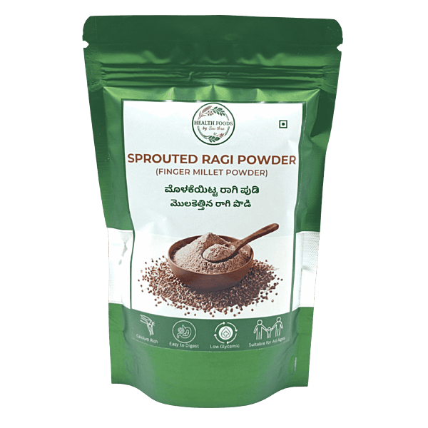 Sprouted Finger Millet (Ragi) Powder