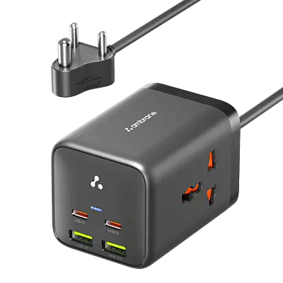 Ambrane ChargeHub 65 | 2500W 6-in-1 Charging Station