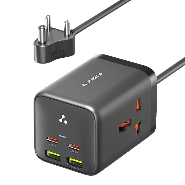 Ambrane ChargeHub 65 | 2500W 6-in-1 Charging Station