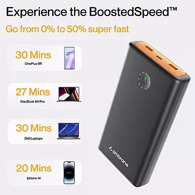 POWER BANK AMBRANE POWERLIT ULTRA 25000 MAH