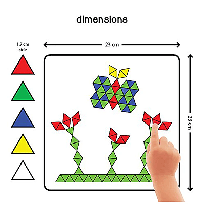 Magnetic Puzzle Triangles