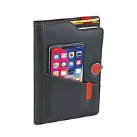 Pierre Cardin Mobilo Gift Set of Black Notebook & Gold Ball Pen