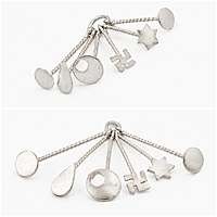 925 Sterling Silver Baby Bindi Mould & Kambi Kappu – Traditional Baby Jewellery