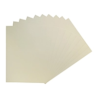 Pack of 50 A4 Ivory Coloured Card 160gsm Sheets