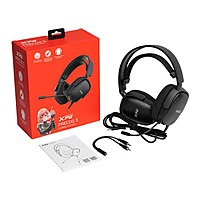 Adata XPG Precog S Gaming Headset – 50mm Driver | Over-Ear | 3.5mm | Mac | Black