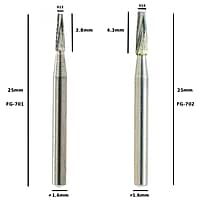 Prima Dental Taper Fissure Surgical Carbide Airotor Bur