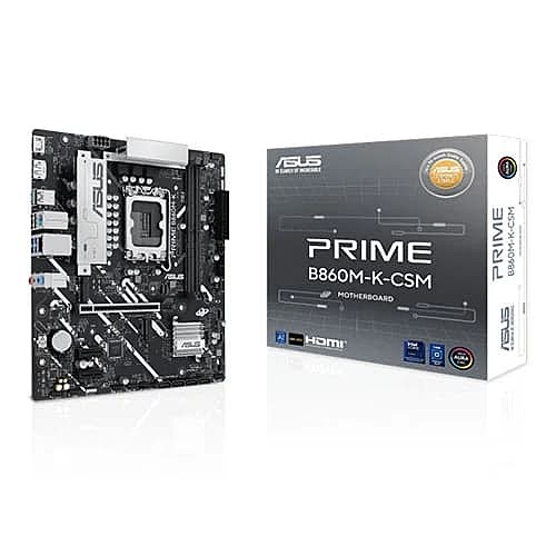 ASUS Prime B860M-K CSM Motherboard – LGA1851 | DDR5 | Micro-ATX