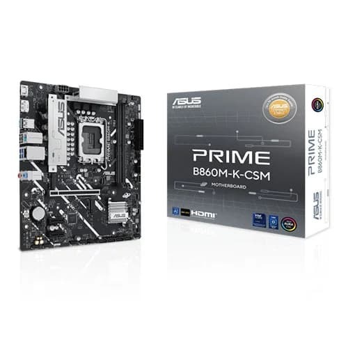 ASUS Prime B860M-K CSM Motherboard – LGA1851 | DDR5 | Micro-ATX