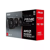 ASUS Prime RX 9060 XT OC Edition 8GB GDDR6 Graphics Card – Triple Fan | 4K Support