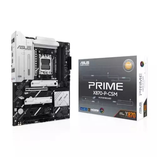 ASUS Prime X870-P-CSM ATX Motherboard – AM5 | DDR5 | PCIe 5.0 | USB4