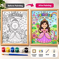 I Am a Princess – Colour & Frame Kit