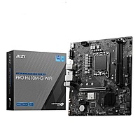 MSI Pro H610M-G WIFI Motherboard – Intel LGA1700 | DDR5 | HDMI | PCIe 4.0 | WiFi