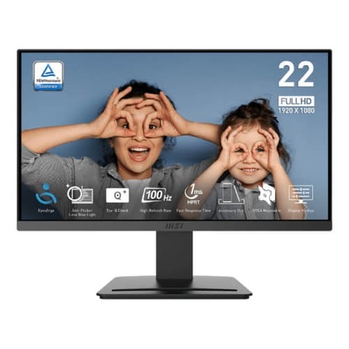 MSI Pro MP223 E2 22-Inch Business Monitor – FHD | 100Hz | VA Panel