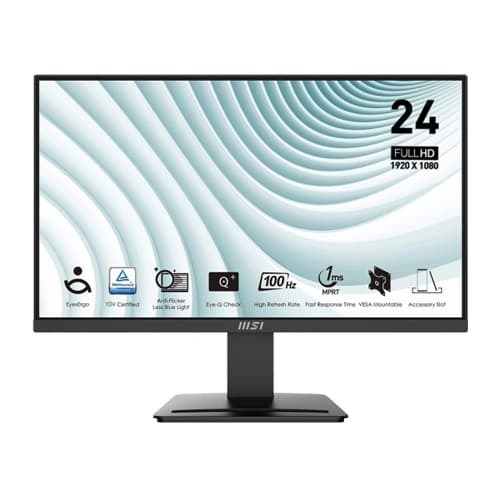 MSI Pro MP2412 24 Inch Business Monitor – FHD | 100Hz | 1ms | VA Panel