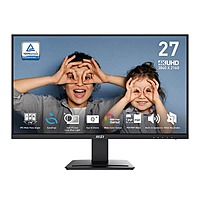 MSI Pro MP273U 27 Inch Business Monitor – 4K UHD IPS | Built-in Speakers | HDR Ready