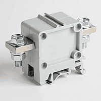 100 Amp Bush bar Type Polymide Terminal Block Grey | FTS-50LP