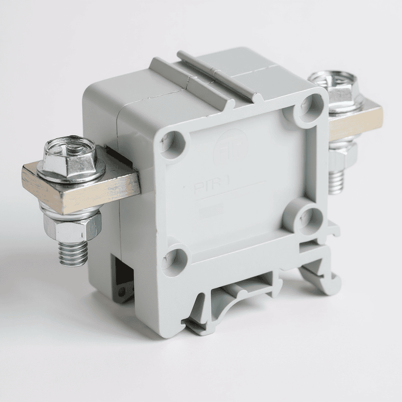 100 Amp Bush bar Type Polymide Terminal Block Grey | FTS-50LP