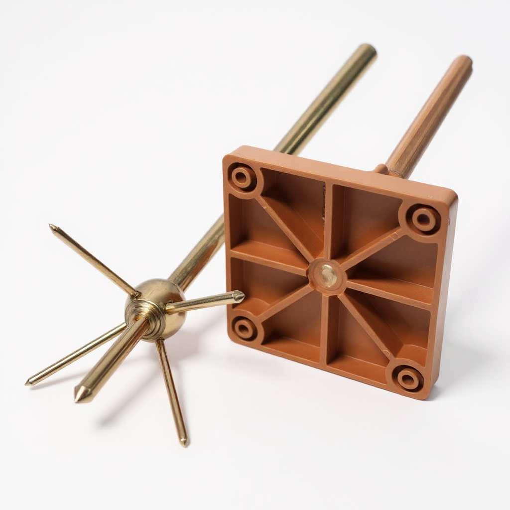 ThunderGuard Copper Bonded Lightning Arrester Type 1 (5 spoke Multi-Spike Design)