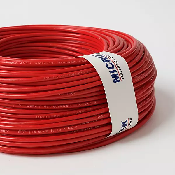 2.5 sq.mm AC Cable 1 Roll (90 M)  FR PVC Insulated Copper Wire | Single Core Multi-Strand