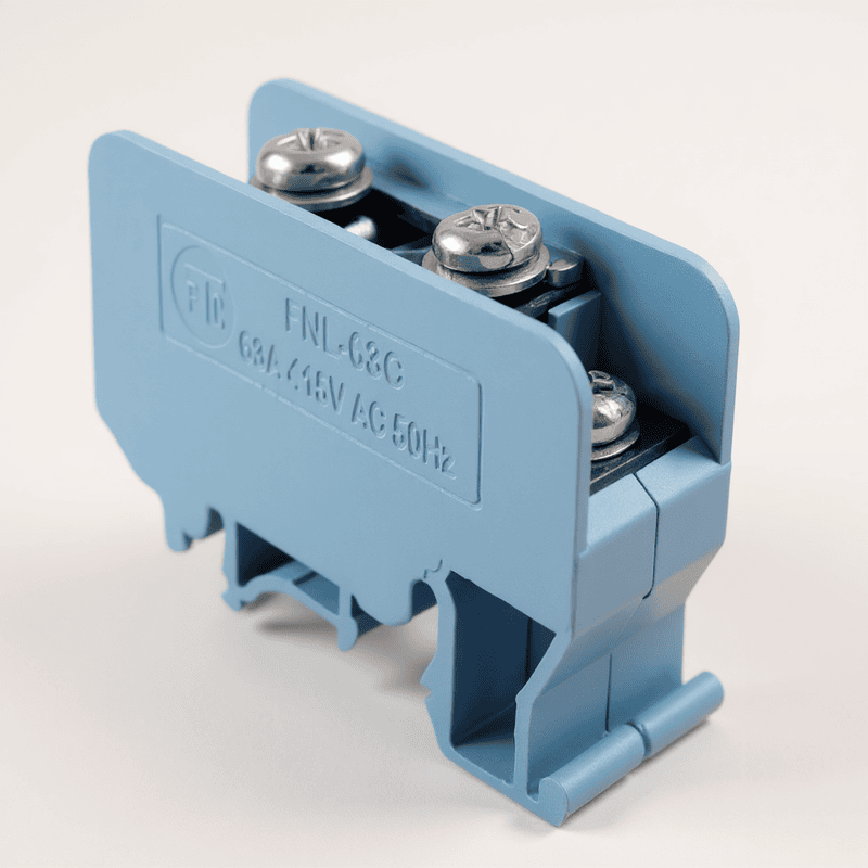 63 Amp Heavy Duty Neutral Link (Channel Mounting) | FNL-63C