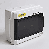 9-Way MCB Box (AquaX) Weatherproof DB Box Suitable for Outdoor use (IP66)