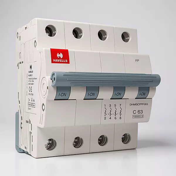 Havells 40A 4-Pole AC MCB – (C-Curve)