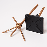 GroundX Copper Bonded Lightning Arrester Type 2(Multi Spike)