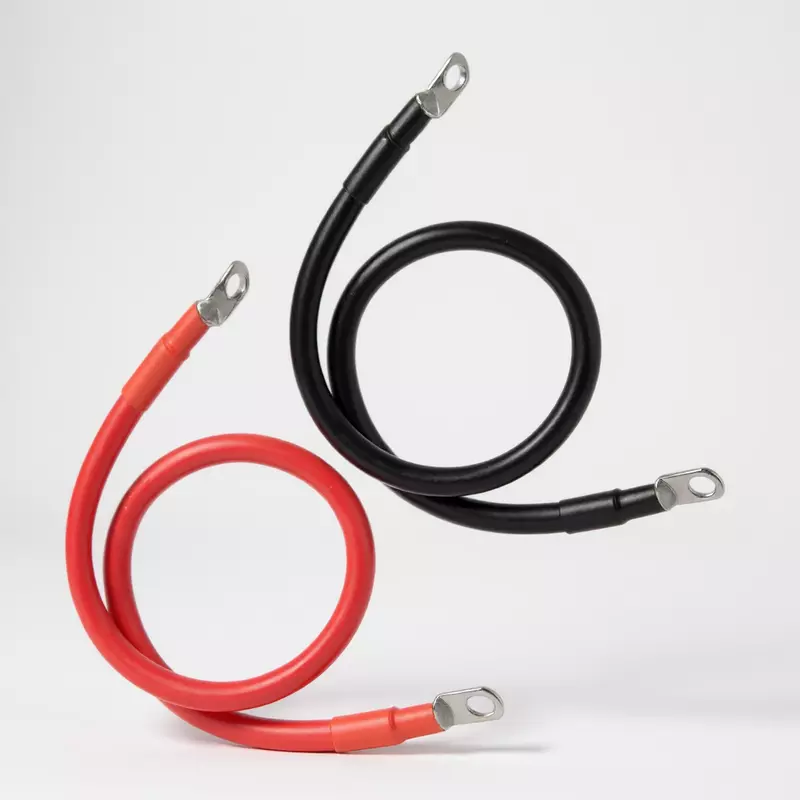 16 sq.mm Red and Black Battery Connecting Cables