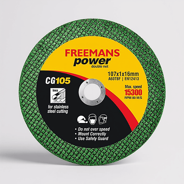 4-Inch  Cut off Wheels for Metal and Stainless Steel Cutting - Green