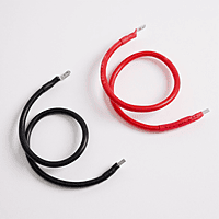 10 sq.mm (7 Gauge) Red and Black Charge Controller Battery Connecting Cables