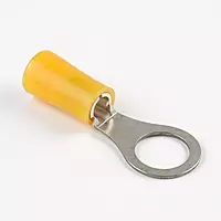 4-6 sq.mm-Crimping Type Insulated Copper Ring Type Terminal Ends | HRI-7090 (Pack Of 10)