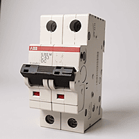 ABB  63A 2-Pole DC MCB – 500V Solar Application