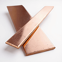 Copper Earthing Strip 25mm x 3mm - 50 cm length
