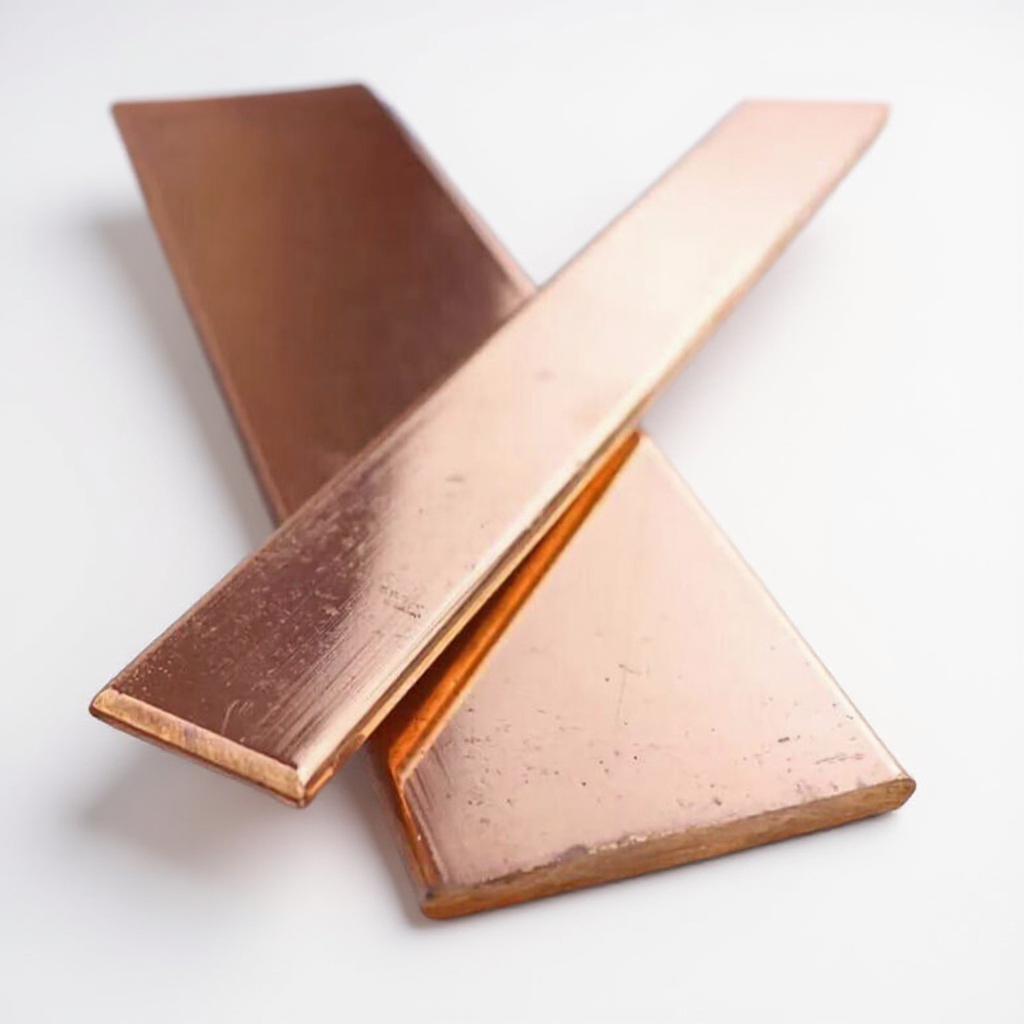 Copper Earthing Strip 25mm x 3mm - 50 cm length