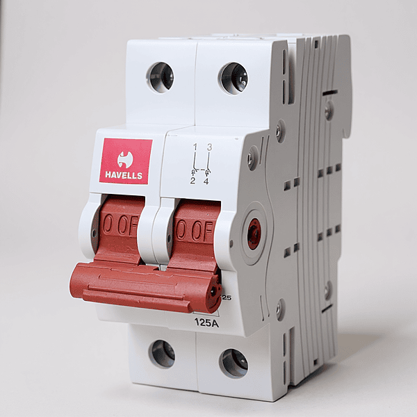 125A 2-Pole Isolator Switch HAVELLS