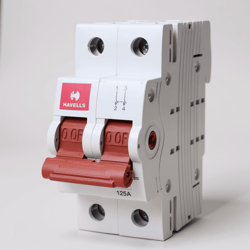125A 2-Pole Isolator Switch HAVELLS