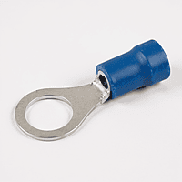 2.5 sq.mm-Crimping Type Insulated Copper Ring Type Terminal Ends | HRI-7074 (Pack Of 10)