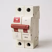 40A DP Switch Disconnector Euro 2 – White