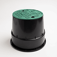 Lightning Earth Inspection Pit Chamber UV Stable Polymer Material Round Type