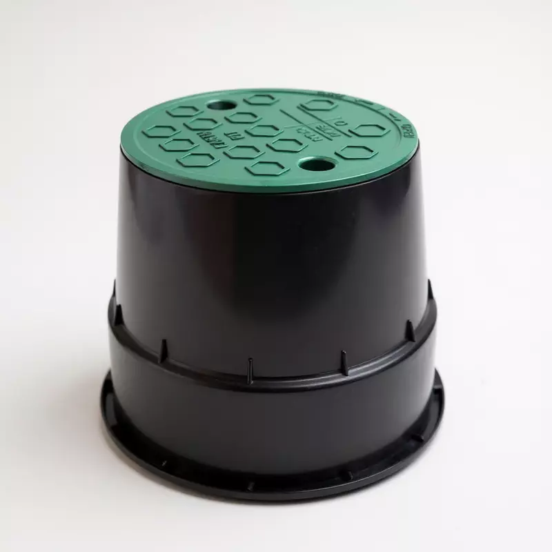 Lightning Earth Inspection Pit Chamber UV Stable Polymer Material Round Type