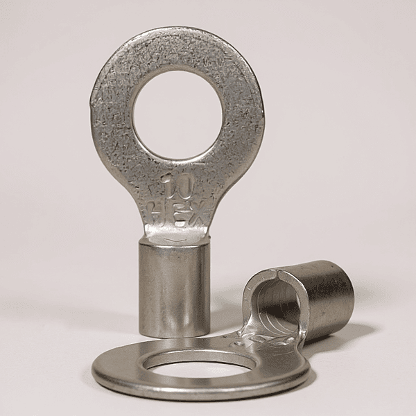 10 sq.mm Ring Type Copper Cable Lugs - 1 Nos | HR-7121