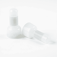 Closed End Cable Cap Crimp Connector - Protective Closed End Wire Terminals (Pack of 10)