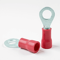 1.5 sq.mm-Crimping Type Insulated Copper Ring Type Terminal Ends | HRI-7063 (Pack Of 10)