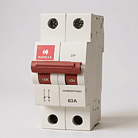 63A DP Switch Disconnector Euro 2 - White