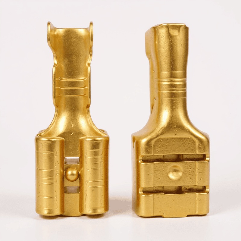 6 mm Electrical Wire Cable Thimble Lugs Terminal Female Spade Wire Connectors- (Pack of 1) Only Female