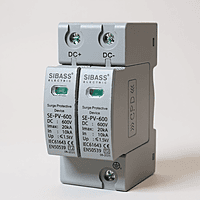 SIBASS - DC SPD - 2 Pole - 600V (SE-PE-600)