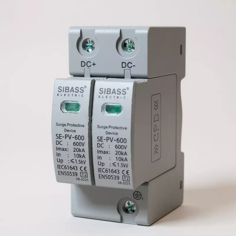SIBASS - DC SPD - 2 Pole - 600V (SE-PE-600)