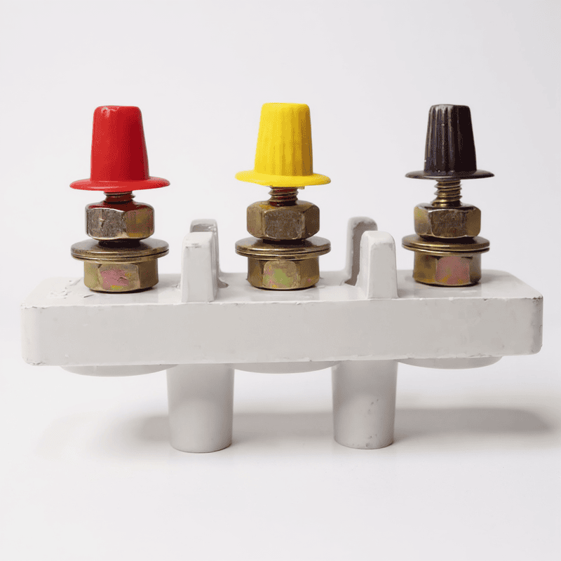 63 Amp 3 Pole Grey Standard Connection Plate with Cap | TP-63